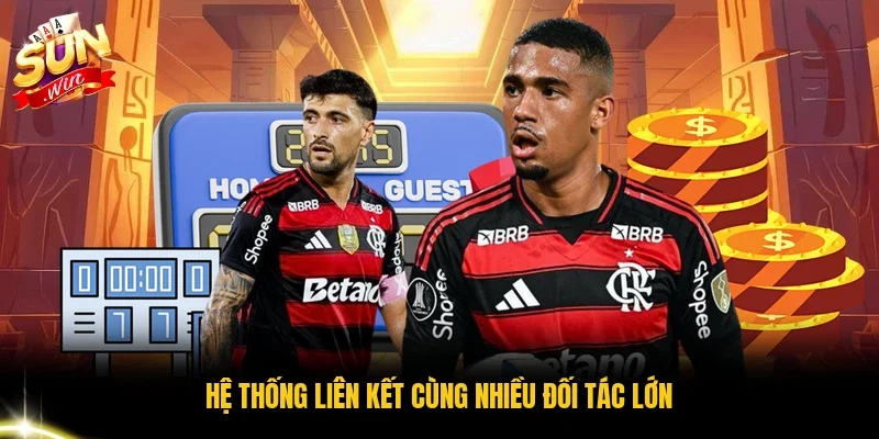 Hệ thống liên kết cùng nhiều đối tác lớn